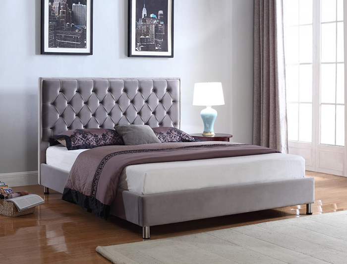 Izabel Velvet Bedsteads From